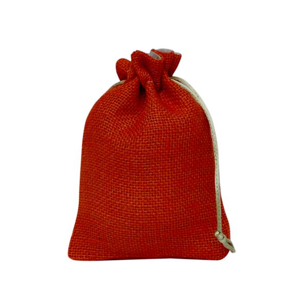 VerdantVibes Premium Jute Potli Bags - 7x5 Inches | Natural Jute | Multi-Color Reusable Potli Bags