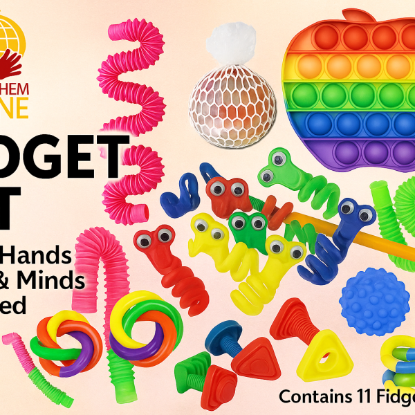 Fidget Kit | Sensory Fidget Toys for Kids & Adults | Sensory Fidget Toys for Kids with ADHD, Autism & Anxiety