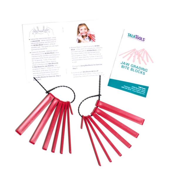 Bite Block-Jaw Grading-Red