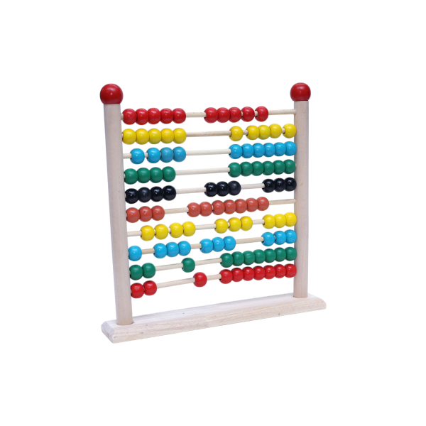 Wooden Abacus Counting Frame Toy for Kids – Early Math Learning Toy with Colorful Beads, Educational Tool for Toddlers (Ages 3+)